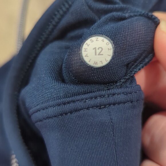 Blue Tank Top with Racerback Design and Stylish Cutout - Picture 6 of 10